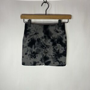 Aurola Short Women Waist 22" XXS Dream Tie Dye Compression Athletic Shorts